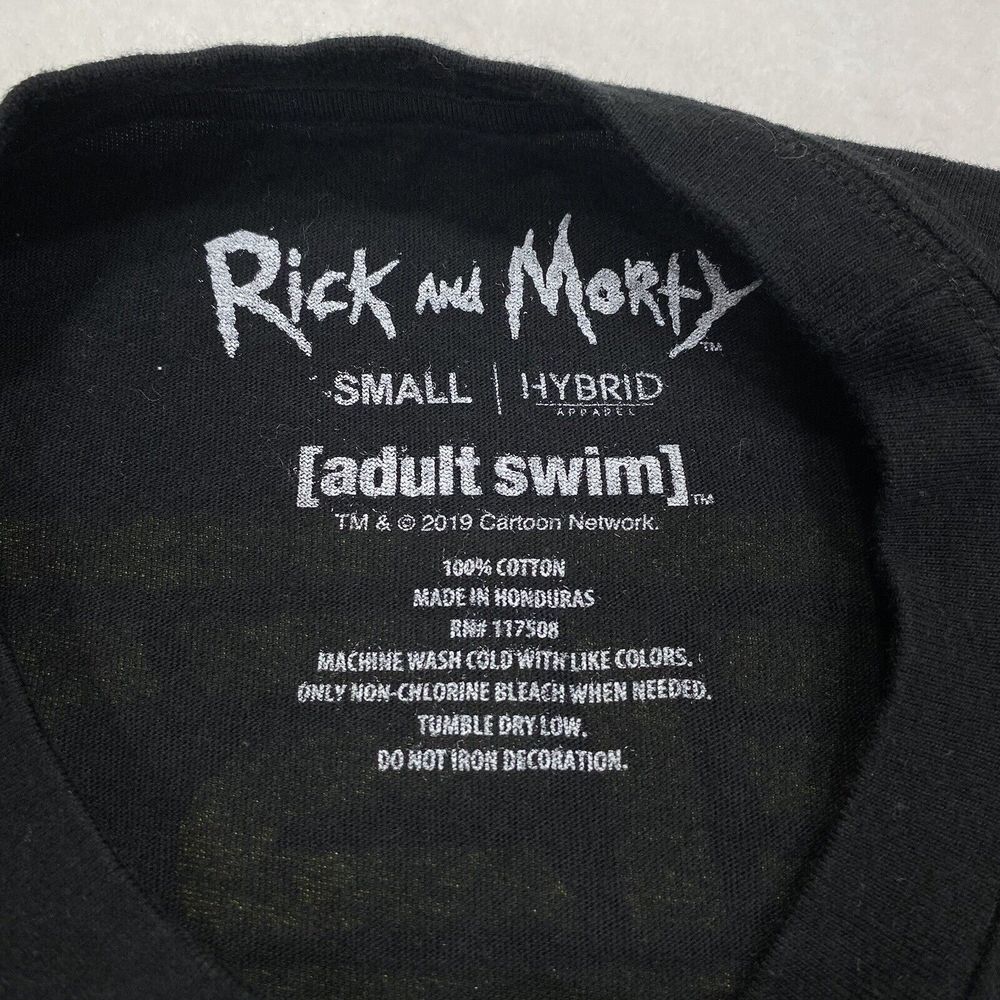 Rick & Morty Adult Small Heist-Con Miles Knightly Adult Swim Graphic T Shirt - Picture 4 of 10
